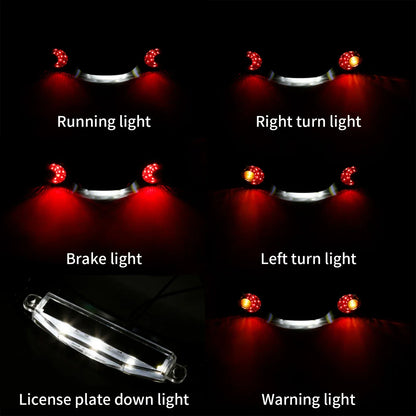 Rear Brake LED Light Bar Turn Signal for Harley Road Street Glide (2010-2024)