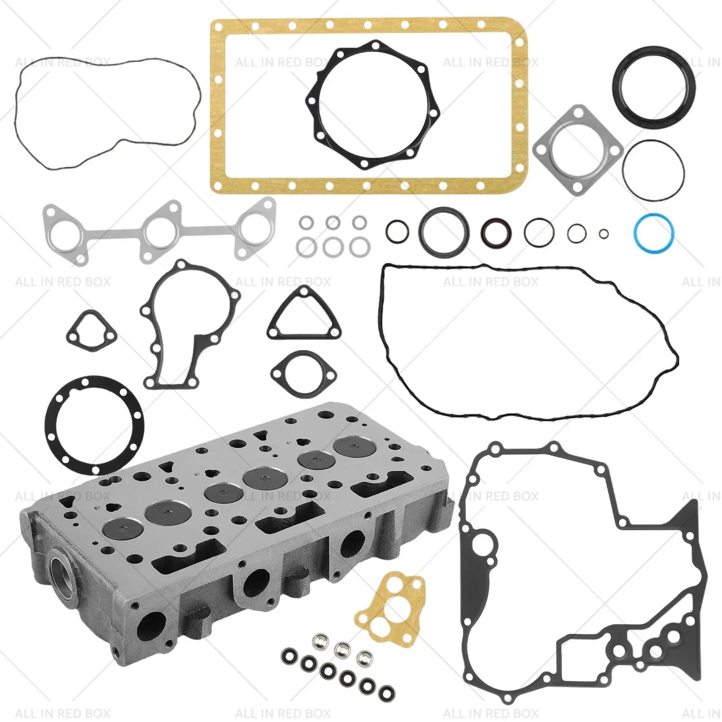 Cylinder Head & Gasket Kit for Kubota D902 ZD323 RTV900