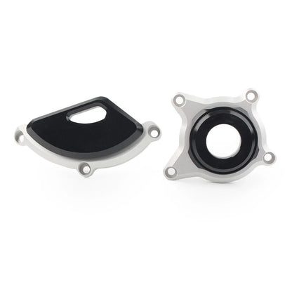 Black Engine Case Protector Cover for Kawasaki Z900 (2016-2019)