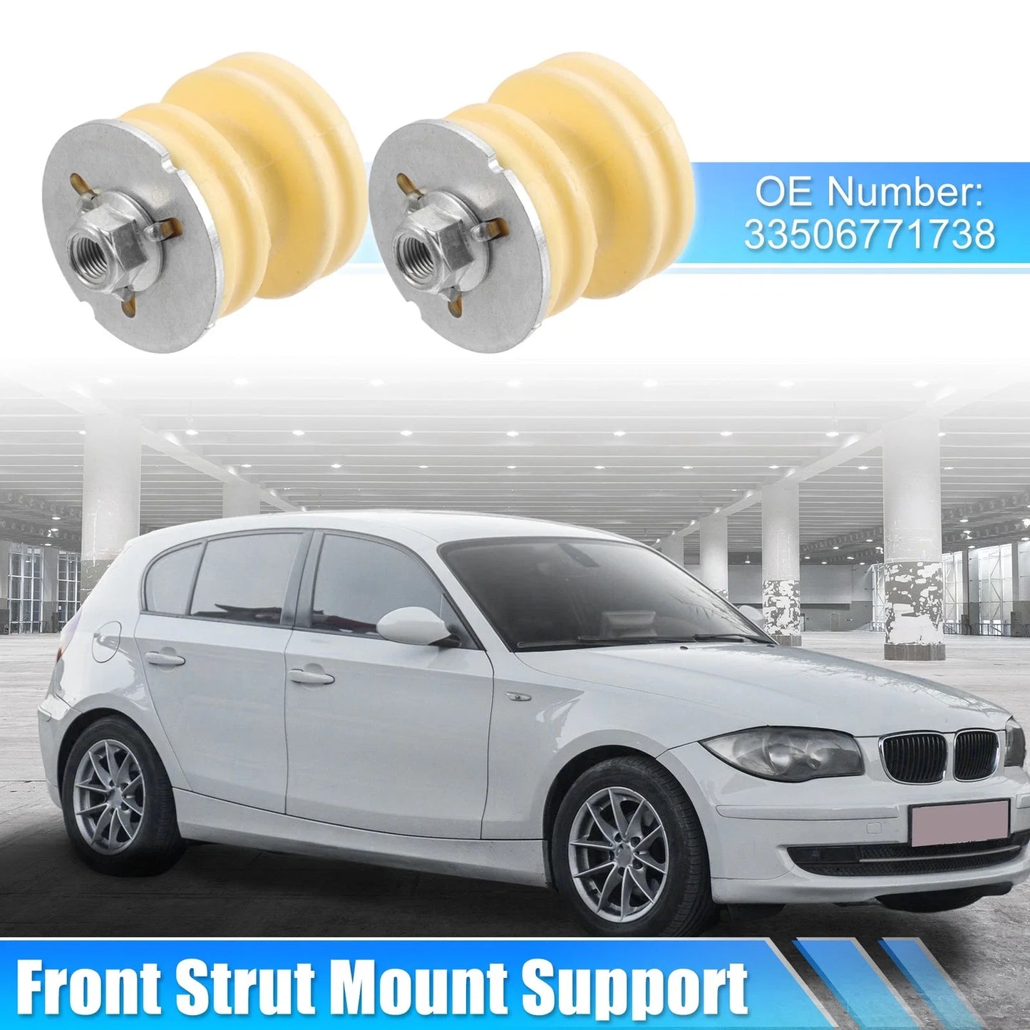Strut Mounts Upper & Lower Engine Mount Buffer for BMW
