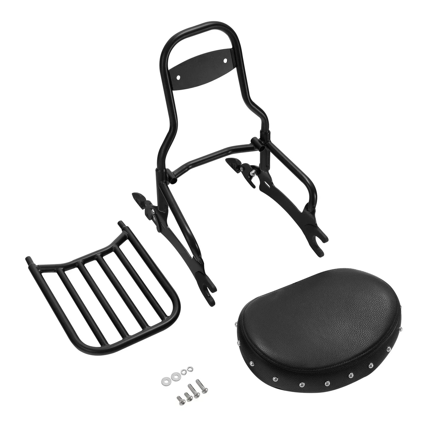 Passenger Sissy Bar Backrest Luggage Rack for Indian Springfield Chieftain
