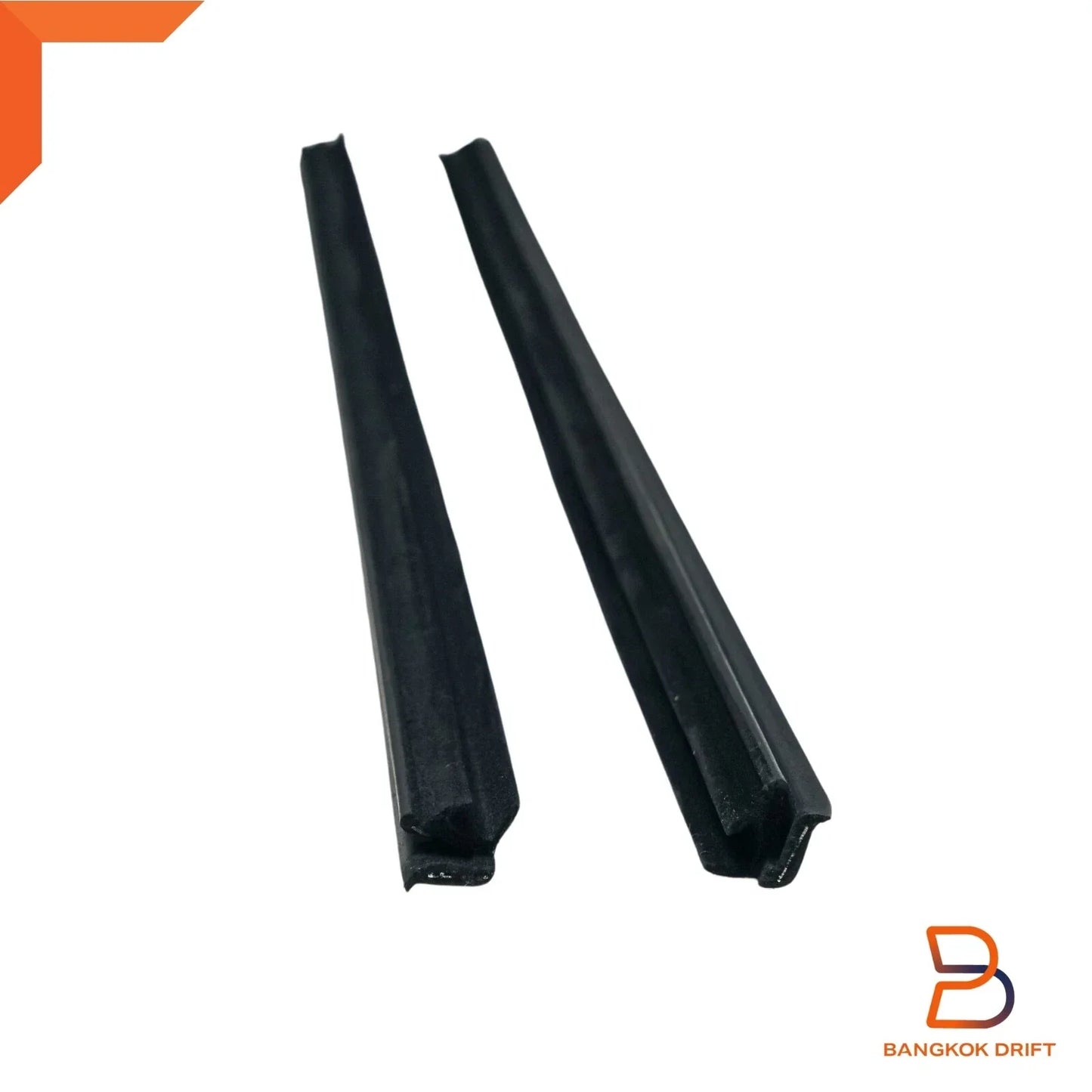 Inner FR Door Glass Weatherstrip Rubber Seal for Nissan Navara D21 (86-97)