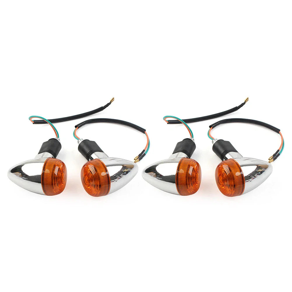 4pcs Turn Signal Lights for Kawasaki Vulcan VN800 VN900 VN1500