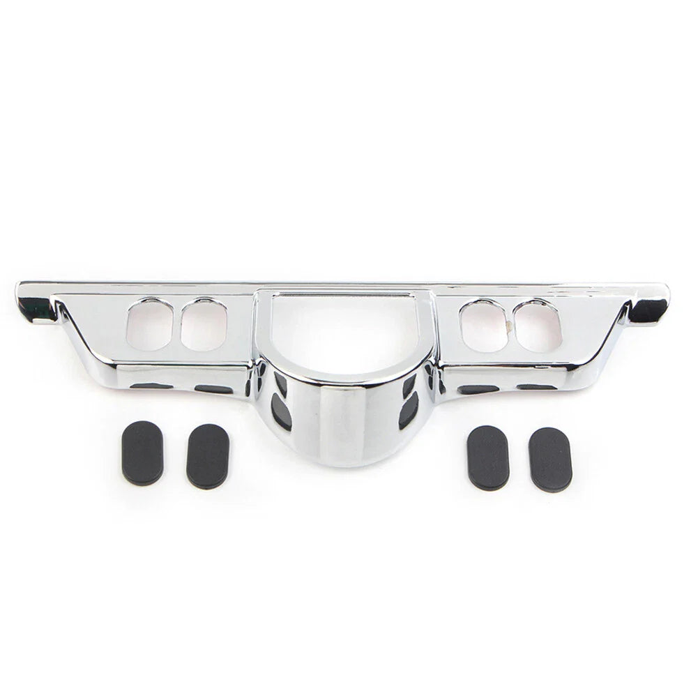 Chrome Fairing Switch Panel Dash Accent Cover for Harley Electra Glide (2009-2023)