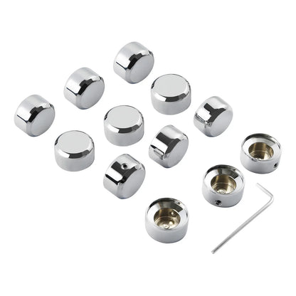 Chrome Engine Bolt Topper Covers for Harley Sportster S (2021-2024)