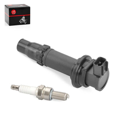 Ignition Coil Stick and Spark Plug for Kawasaki KX250F (2006–2010)
