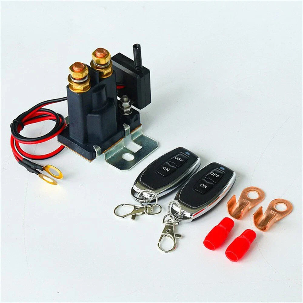12V DC 500A Wireless Remote Battery Disconnect Switch for Car Truck RV