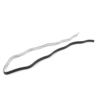 White Decorative Moulding Trim Braid Strip for Universal Car Door & Dashboard