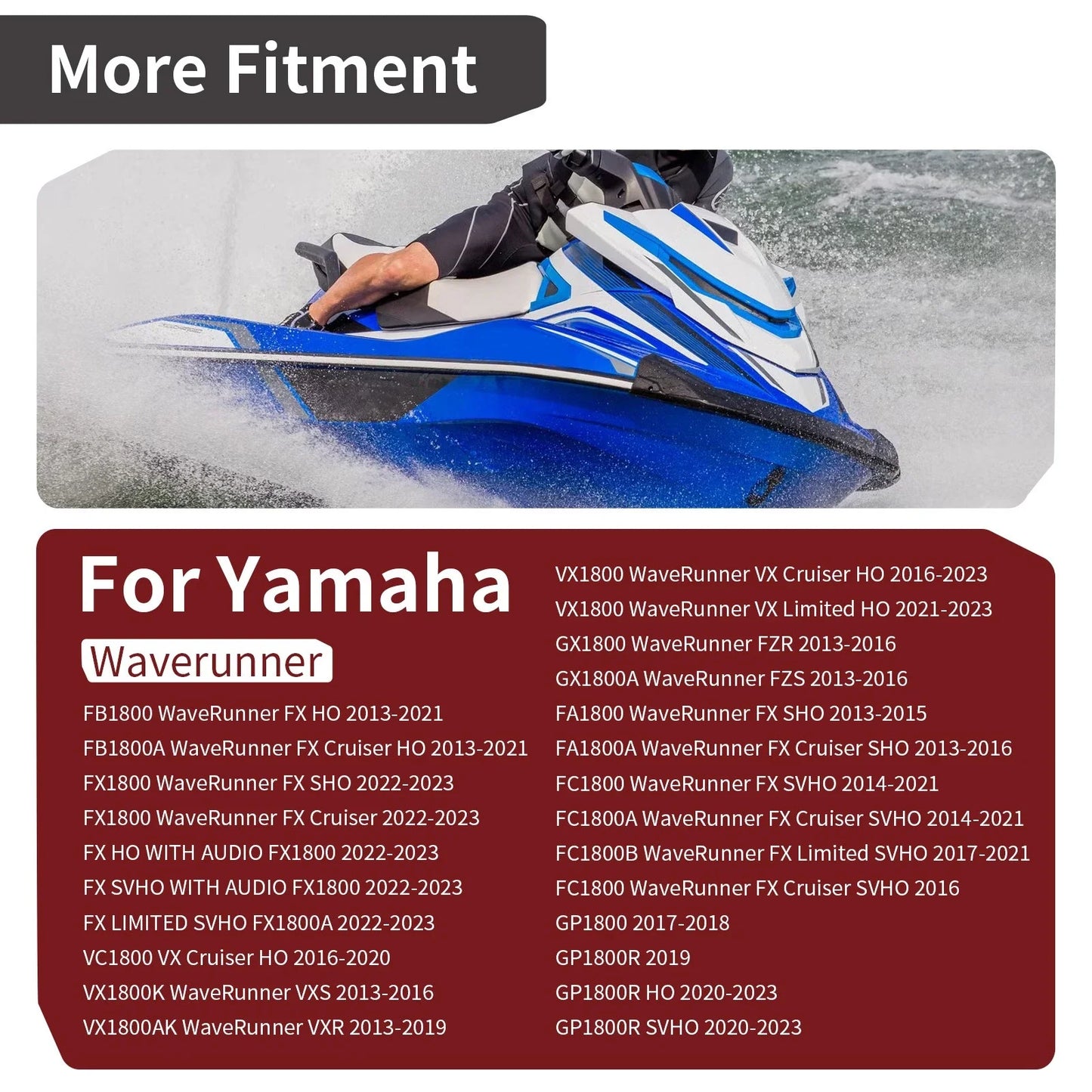 8PCS Crankshaft Rod Bearing Yamaha WaveRunner 1800FX VX SHO