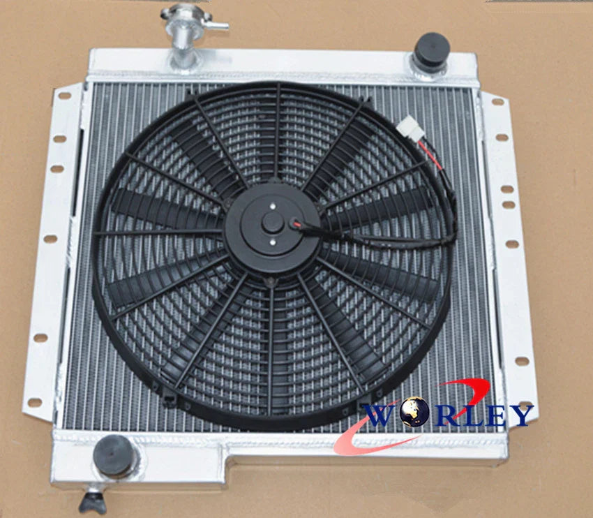 62mm Aluminum Radiator Shroud Fan for Toyota Land Cruiser BJ40 BJ42 HJ45 (1975-1984)