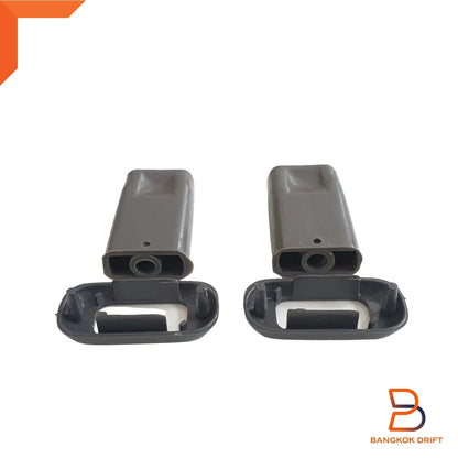 Grey Door Lock Control Holder + Knob Pin for Toyota Hilux 4Runner (88-96)