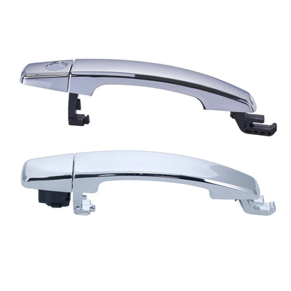 Chrome Outer Door Handles + Tailgate W/Keyhole 5pcs for Holden Colorado (2012–2016)