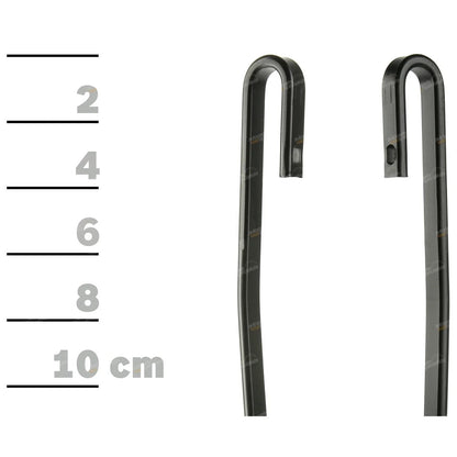 Drivers & Passenger Front Wiper Blade Set for L300 Starwagon (1986-1992)