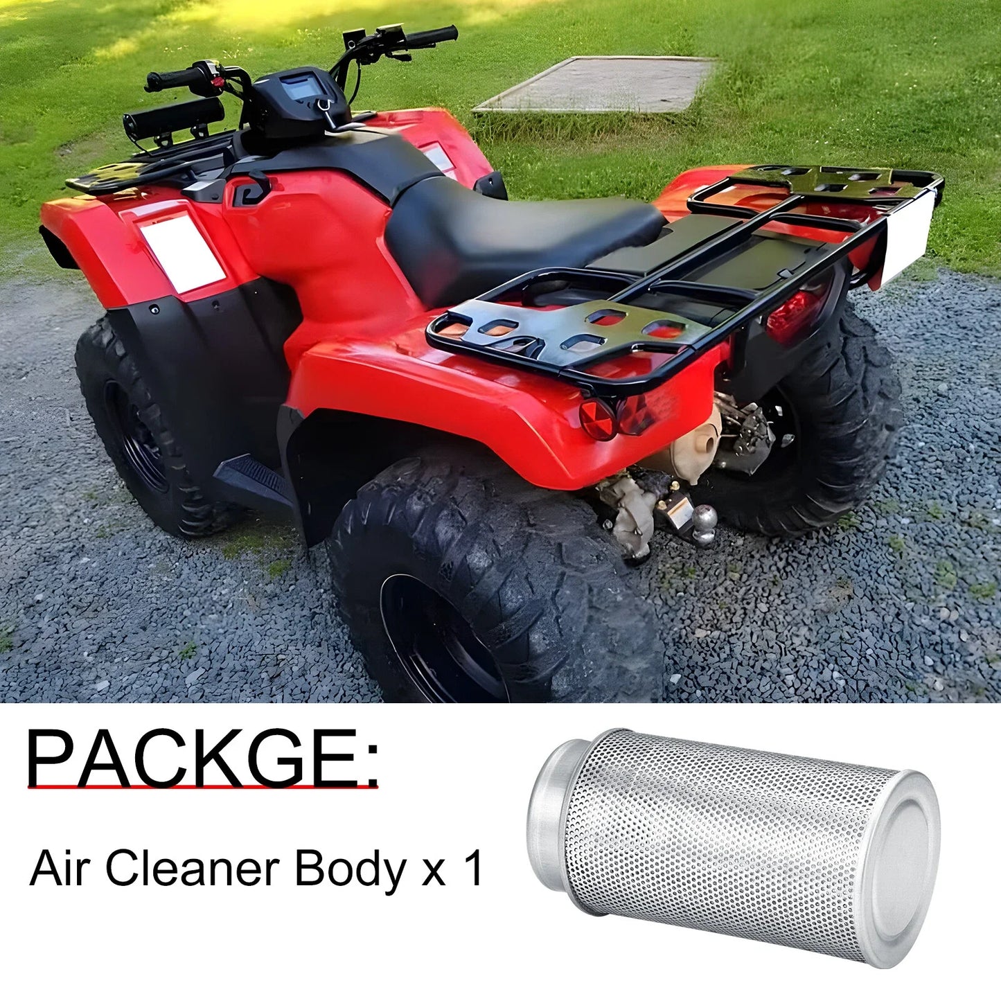 AIR FILTER CLEANER BODY for Honda Rancher 420 (2007–2014)