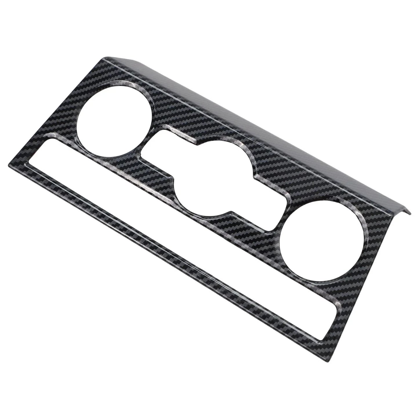 Air Conditioning Knob Trim Cover Black Carbon Fiber for T Roc (2018–2023)