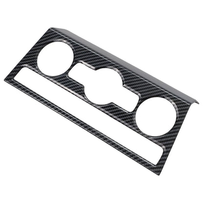 Air Conditioning Knob Trim Cover Black Carbon Fiber for T Roc (2018–2023)