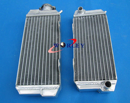 Aluminum Radiator + Black Hose for Honda ATC250R (1985-1986)