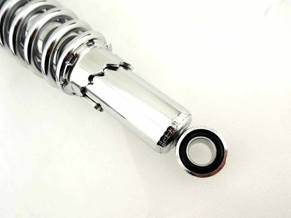 340mm JBS Chrome Rear Shock Absorbers for Suzuki SP370