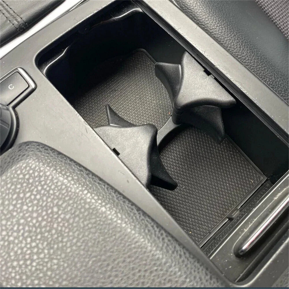 Car Center Console Cup Holder Insert Divider for Benz C W204 (2007-2014)