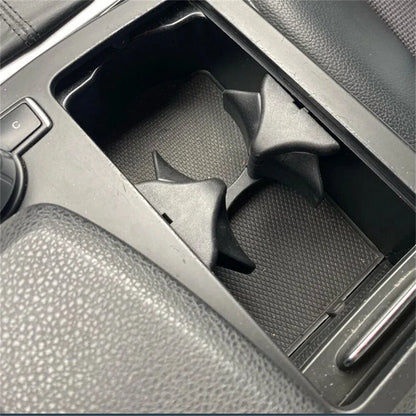 Car Center Console Cup Holder Insert Divider for Benz C W204 (2007-2014)