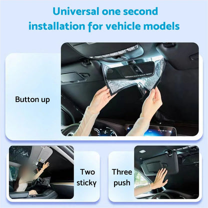 6 Layer WindScreen Sun Shade for Kia Carnival (2014-2020) UV Protection