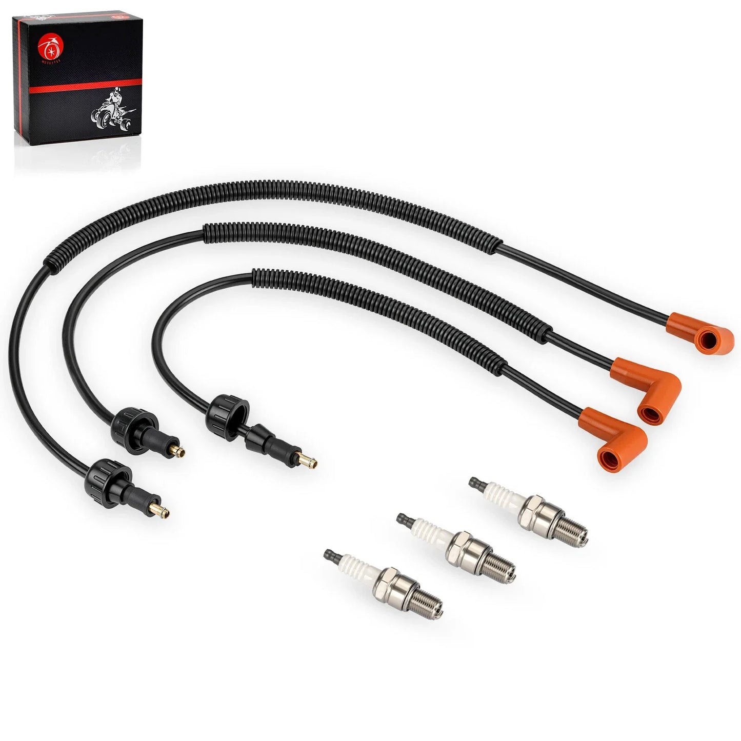 Ignition Coil WireCap Spark Plug for Polaris Genesis SLX SLTX 1200 (1998–2005)