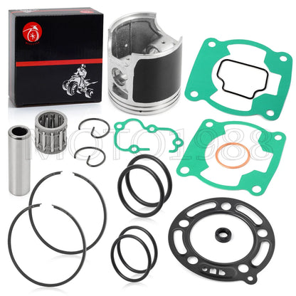 Top End Rebuild Kit Piston Bearing Ring Gasket for Kawasaki KX100 (1995–2013)