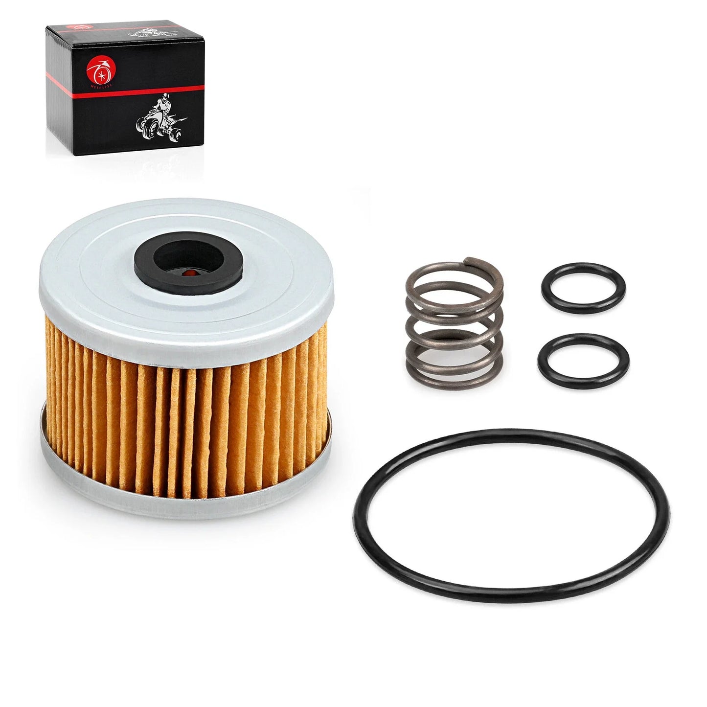 Oil Filter & O-Ring for Honda ATC250ES Big Red/ATC250SX/ATC350X (1985–1987)