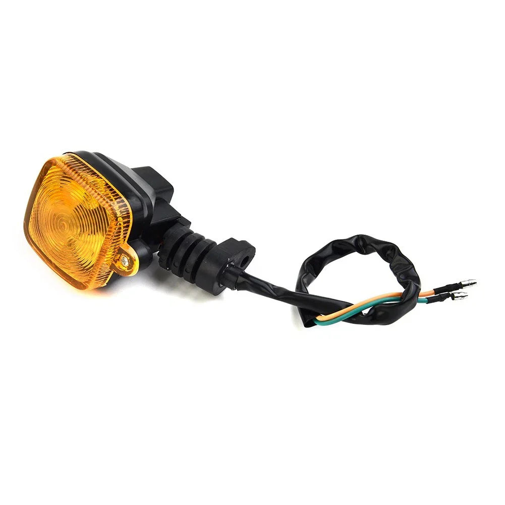 2 x Universal Amber Halogen Bulb Turn Signal Indicator Light Blinker for Motorcycle