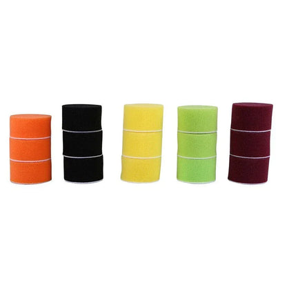 16pcs Round Flat Sponge Waxing Polishing Pads Mat Buffing Detailing Tools