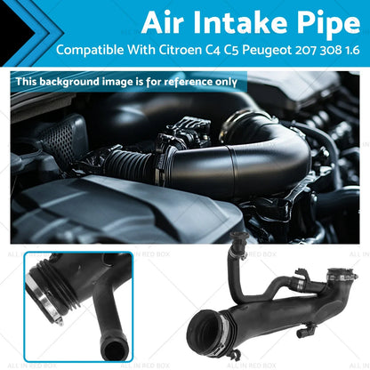 Air Intake Pipe Hose for Citroen C4 C5 Peugeot 207 308 3008 5008 (2004-2020)