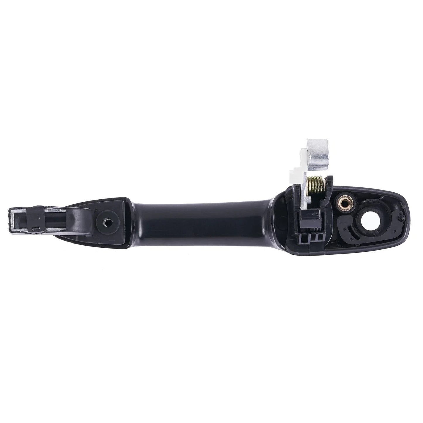 Front Right Outer Door Handle Primed Black With Keyhole for Mazda3 (2004–2009)