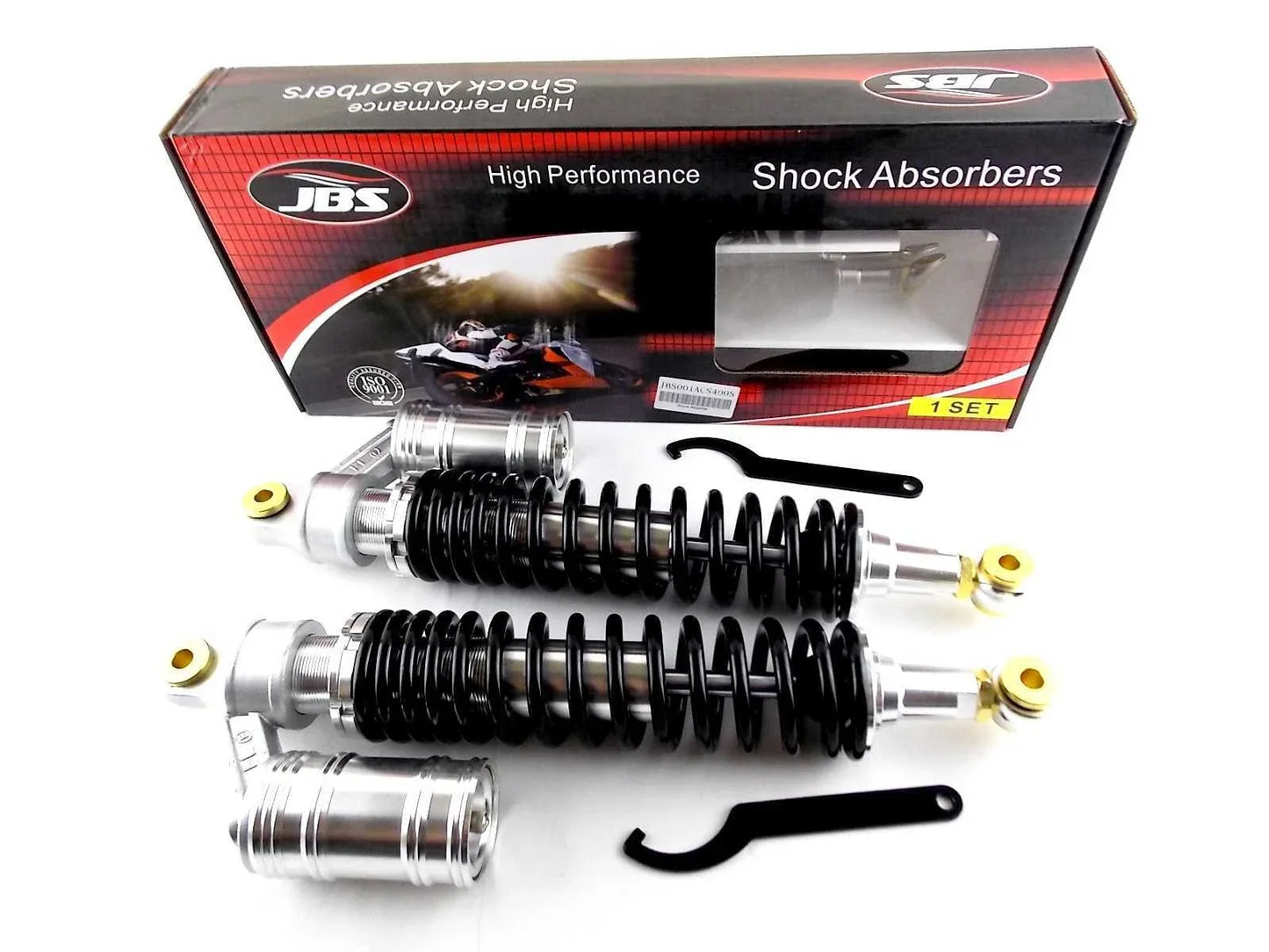 400mm JBS Front Air Nitrogen Shock Absorbers for Yamaha YFM660 Raptor