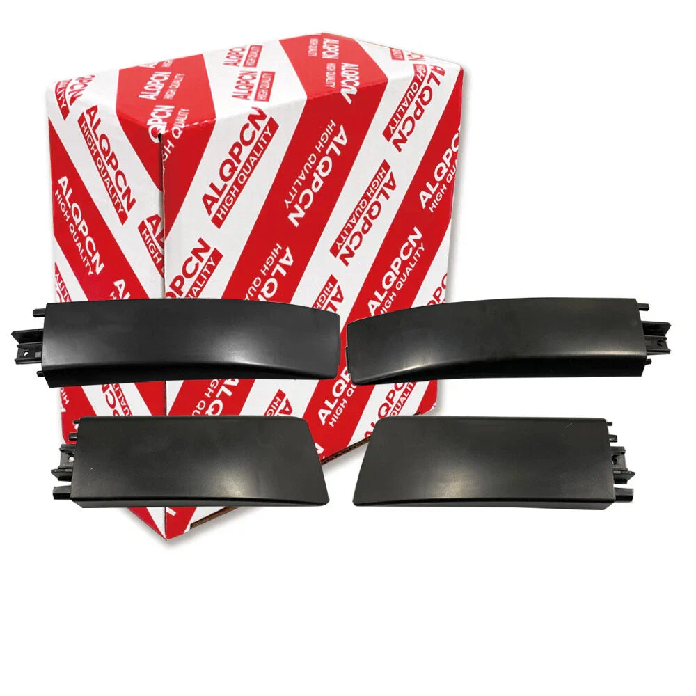 Black Roof Rack End Caps for Suzuki Grand Vitara (2006-2015)
