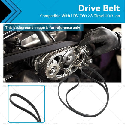 Drive Belt for LDV T60 2.8 Diesel (2017 - Present)
