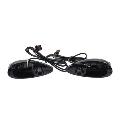 Front Turn Signal Light Black for Harley Road Glide FLTRX FLTRU FLTRK (2015-2024)