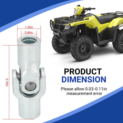 Final Drive Shaft U-Joint Yoke Joint for Honda Rubicon Foreman 500 (2000–2011)