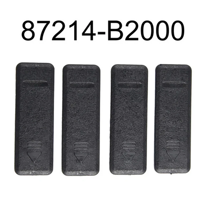 4Pcs Black Roof Molding Covers for Kia Soul (2014-2019)