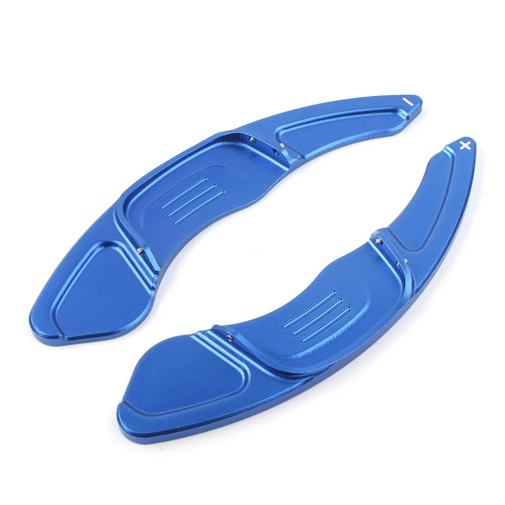 Blue Steering Wheel Paddle Shifters for VW Golf 7 MK7 (2015 - Present)