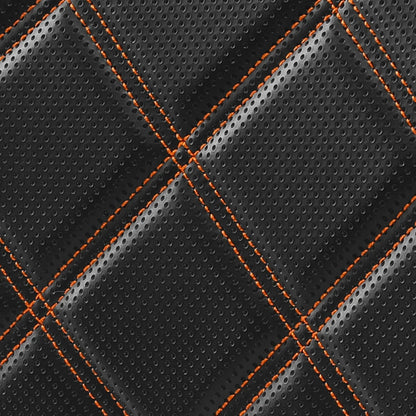 Front Backrest Pad for Harley Touring Road Glide 2009-2023 Black