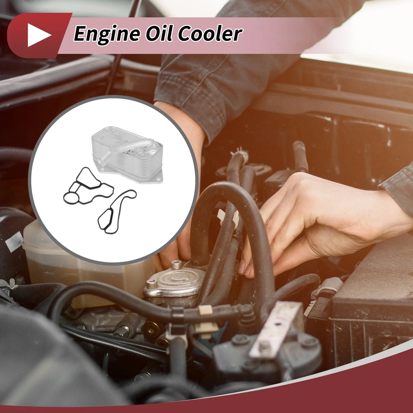 Engine Oil Cooler for BMW 128i (2008 - 2013)