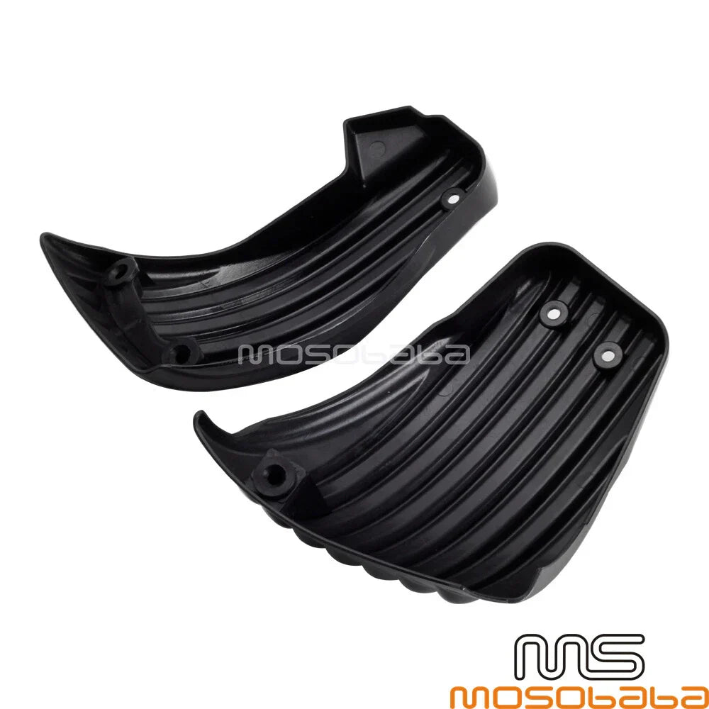 ABS Battery Side Cover Black Ribbed for Harley Softail Street Bob (2018-2022)