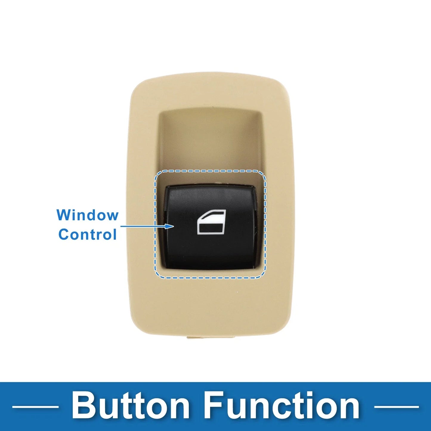 Power Window Switch 2.5L L6 Gas for BMW 525i (2004 - 2005)