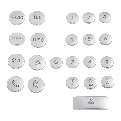 Air Conditioning CD Panel Button Trim for Mercedes C Class W204 GLK X204