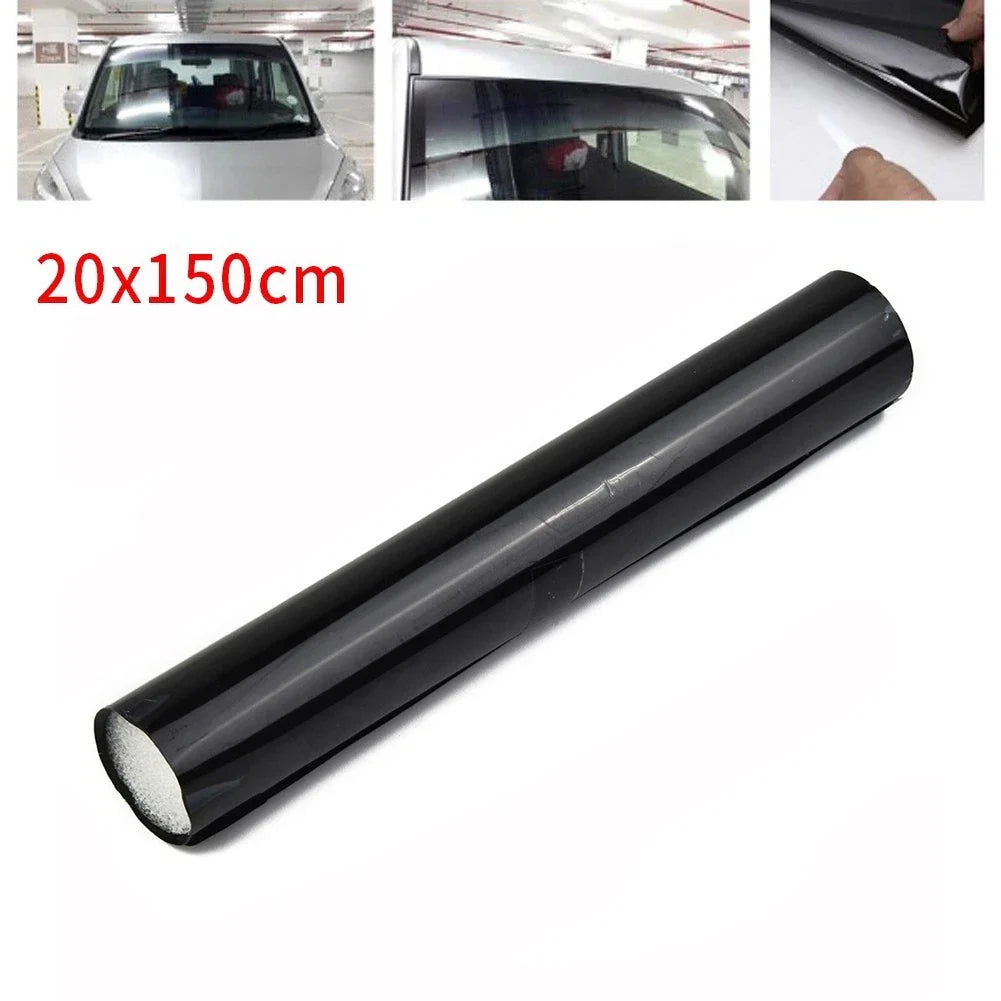 Windscreen Tint Strip Film Shade 20x150CM Sun Visor Shade for Car