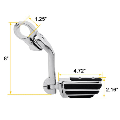 Engine Guard Highway Foot Pegs for Harley Road King, Street Glide (2009-2023)