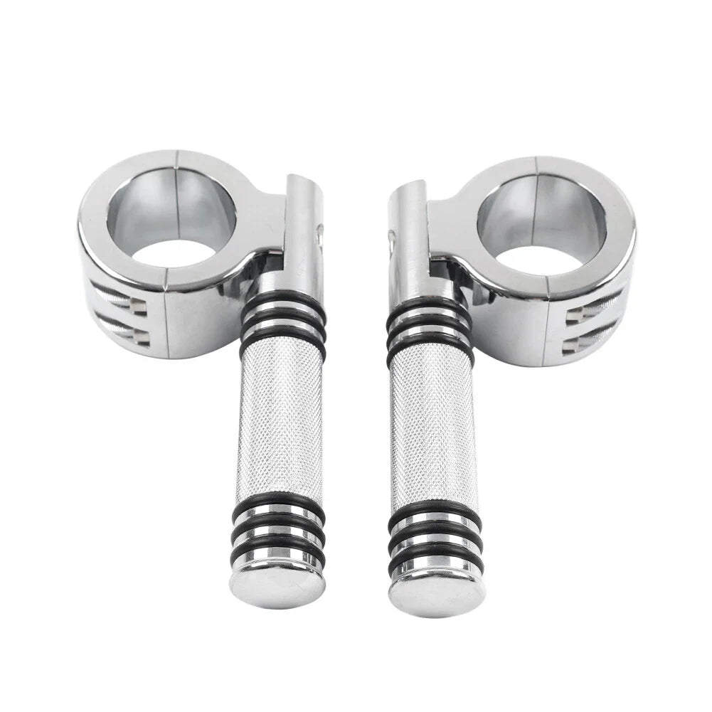 1-1/2" 38MM Engine Crash Bar Footpeg Clamp for Harley