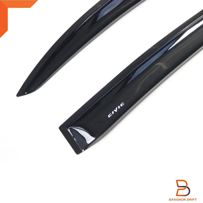 Weather Shield Window Visor Rain Guard for Honda Civic 2006-2011