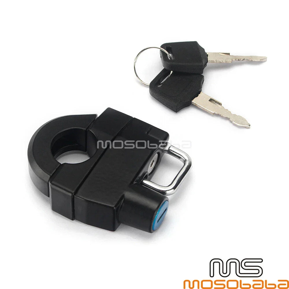 Helmet Lock for Yamaha BMW 25MM Handlebar Frame Crash Bar