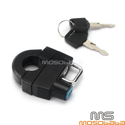 Helmet Lock for Yamaha BMW 25MM Handlebar Frame Crash Bar